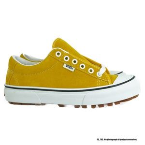VANS STYLE 29 MEN'S PLATFORM SNEAKERS (YELLOW)